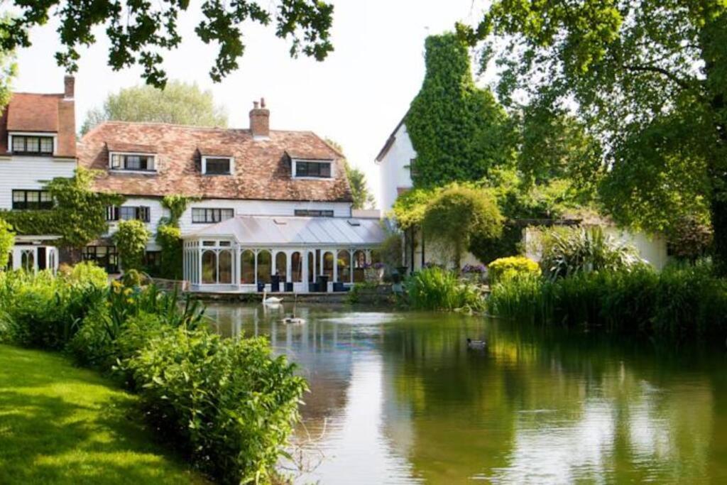 Entire Thatched Cottage Melbourn Extérieur photo